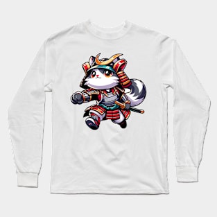 Samurai cat Long Sleeve T-Shirt